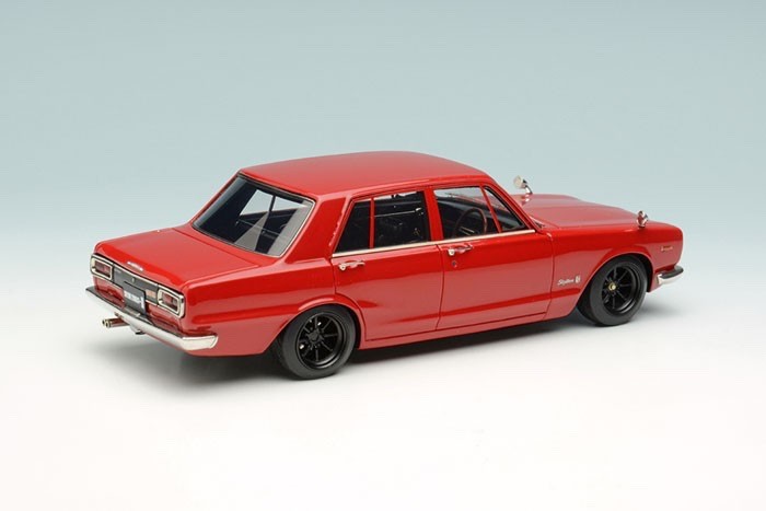 Make Up VISION VM241B 1/43 Nissan Skyline 2000 GT-R PGC10 Red Watanabe 1969