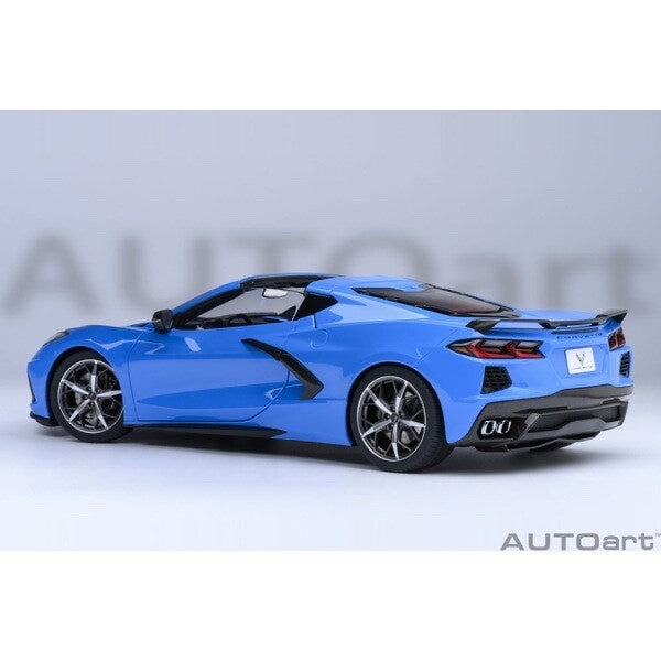 AUTOart 71281 1/18 Chevrolet Corvette C8 Stingray Z51 Rapid Blue Diecast