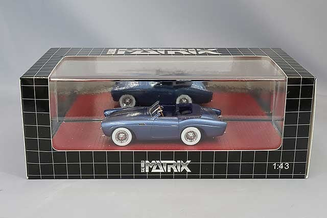 Matrix MX41608-022 1/43 Pegaso Z-102 Cabrio Saoutchik 1954 Metallic Blue Resin
