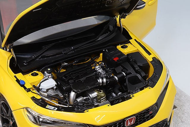 MOTORHELIX FS-M85306-18 1/18 Honda Civic Type R FL5 2023 Yellow