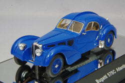 AUTOart Aa50947 1/43 Bugatti Type 57SC Atlantic 1938 Blue/Wire-Spoke Wheels - image 1