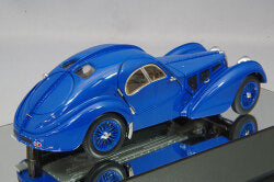 AUTOart Aa50947 1/43 Bugatti Type 57SC Atlantic 1938 Blue/Wire-Spoke Wheels - image 3