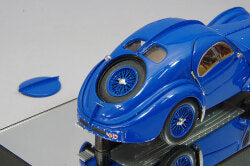 AUTOart Aa50947 1/43 Bugatti Type 57SC Atlantic 1938 Blue/Wire-Spoke Wheels - image 4