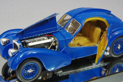 AUTOart Aa50947 1/43 Bugatti Type 57SC Atlantic 1938 Blue/Wire-Spoke Wheels - image 6