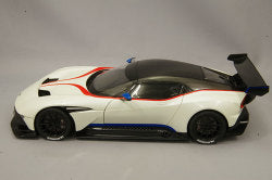 AUTOart Composite Aa70261 1/18 Aston Martin Vulcan Metallic White/Blue/RedStripes - image 2