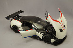 AUTOart Composite Aa70261 1/18 Aston Martin Vulcan Metallic White/Blue/RedStripes - image 4