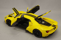 AUTOart Composite Aa72944 1/18 Ford GT 2017 Yellow / Black Stripes - image 4