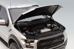 AUTOart Aa72950 Composite 1/18 Ford F-150 Raptor SuperCrew 2019 Metallic Silver - image 5