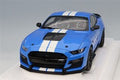 AUTOart Composite Aa73094 1/18 Ford Mustang Shelby GT500 Blue / White Stripes - image 1