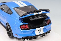 AUTOart Composite Aa73094 1/18 Ford Mustang Shelby GT500 Blue / White Stripes - image 6