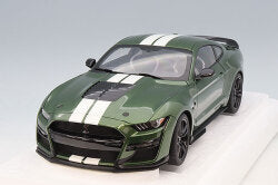 AUTOart Composite Aa73097 1/18 Ford Mustang Shelby GT500 Green / White Stripes - image 1