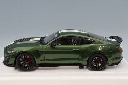 AUTOart Composite Aa73097 1/18 Ford Mustang Shelby GT500 Green / White Stripes - image 2