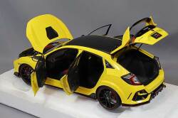 AUTOart Composite Aa73225 1/18 Honda Civic Type R FK8 Limited Edition Sunlight Yellow II - image 5