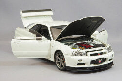 AUTOart Composite Aa77406 1/18 Nissan Skyline GT-R (R34) V-specII White Pearl - image 4