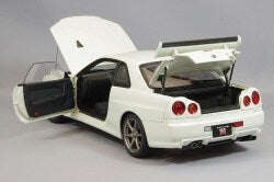 AUTOart Composite Aa77406 1/18 Nissan Skyline GT-R (R34) V-specII White Pearl - image 5