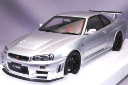 AUTOart Composite Aa77461 1/18 NISMO R34 GT-R Z-tune Silver - image 1