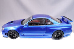 AUTOart Composite Aa77462 1/18 NISMO R34 GT-R Z-tune Bayside Blue - image 2