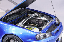 AUTOart Composite Aa77462 1/18 NISMO R34 GT-R Z-tune Bayside Blue - image 7