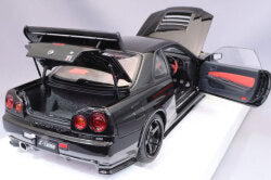 AUTOart Composite Aa77463 1/18 NISMO R34 GT-R Z-tune Black Pearl - image 5