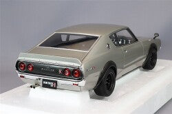AUTOart Composite Aa77466 1/18 Nissan Skyline 2000GT-R (KPGC110) Tuned Version Silver - image 3