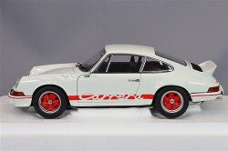 AUTOart Aa78030 1/18 Porsche 911 Carrera 2.7 RS Grand Prix White/RedStripes - image 2