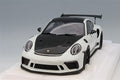 AUTOart Aa78176 Composite 1/18 Porsche 911 (991.2) GT3 RS Weissach Package White/Carbon Black - image 1