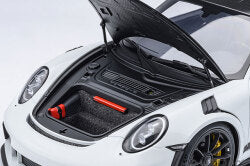 AUTOart Aa78176 Composite 1/18 Porsche 911 (991.2) GT3 RS Weissach Package White/Carbon Black - image 4