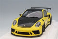 AUTOart Composite Aa78178 1/18 Porsche 911 (991.2) GT3 RS Weissach Package Yellow/Carbon Black - image 1