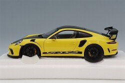 AUTOart Composite Aa78178 1/18 Porsche 911 (991.2) GT3 RS Weissach Package Yellow/Carbon Black - image 2