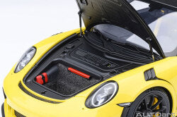 AUTOart Composite Aa78178 1/18 Porsche 911 (991.2) GT3 RS Weissach Package Yellow/Carbon Black - image 6