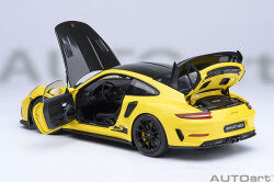 AUTOart Composite Aa78178 1/18 Porsche 911 (991.2) GT3 RS Weissach Package Yellow/Carbon Black - image 8