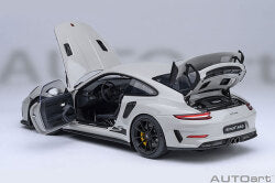 AUTOart Aa78180 Composite 1/18 Porsche 911 (991.2) GT3 RS Light Gray - image 8