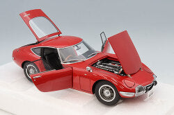 AUTOart Composite Aa79547 1/18 Toyota 2000GT 1967 Red Renewed Reissue - image 4