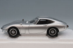 AUTOart Composite Aa79548 1/18 Toyota 2000GT 1967 Silver Renewed Reissue - image 2