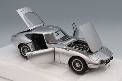 AUTOart Composite Aa79548 1/18 Toyota 2000GT 1967 Silver Renewed Reissue - image 4