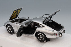 AUTOart Composite Aa79548 1/18 Toyota 2000GT 1967 Silver Renewed Reissue - image 5