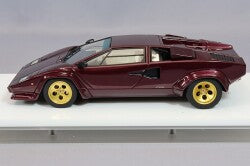 Make Up EIDOLON EM447D 1/43 Lamborghini Countach LP5000 QV 1985 Metallic Dark Purple - image 2