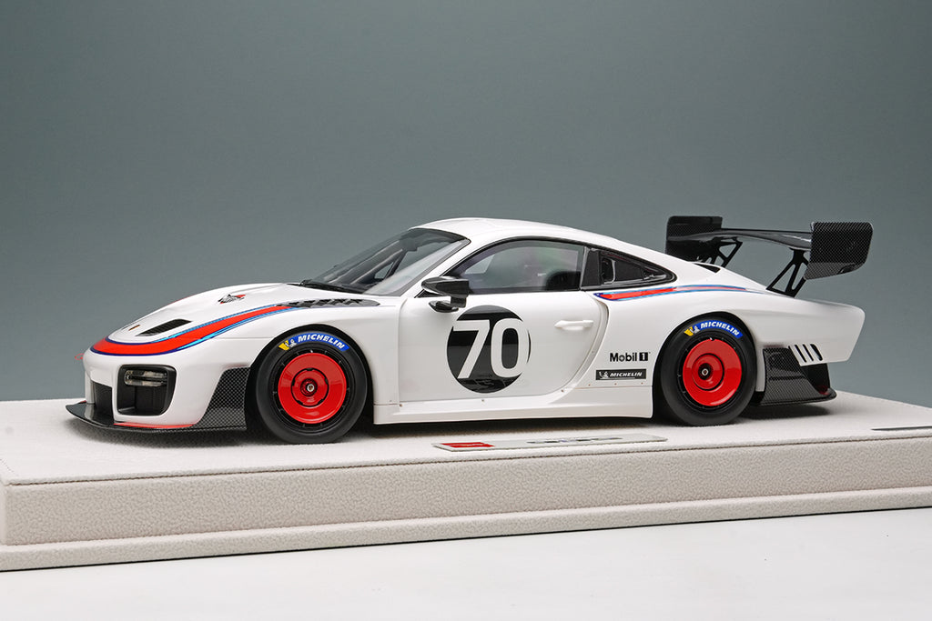 Make Up EIDOLON EML198A 1/18 Porsche 935/19 White / Martini Stripe - image 1