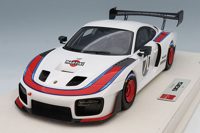 Make Up EIDOLON EML198A 1/18 Porsche 935/19 White / Martini Stripe - image 2