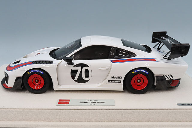Make Up EIDOLON EML198A 1/18 Porsche 935/19 White / Martini Stripe - image 3