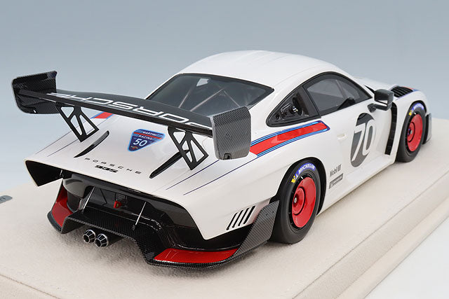 Make Up EIDOLON EML198A 1/18 Porsche 935/19 White / Martini Stripe - image 4