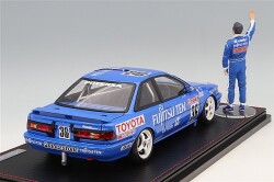 Ignition Model IG3862 Parallel Import Ignition Model 1/18 Fujitsu Ten Toyota Team TOM'S Corolla Levin AE92 1991 JTC #36 Masanori Sekiya/Hitoshi Ogawa with Masanori Sekiya Figure - image 3