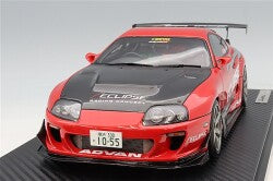 Ignition Model IG3883 1/18 Toyota Supra RZ JZA80 ORIDO-STREET Ver.2 Red - image 1
