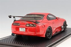 Ignition Model IG3885 1/18 Toyota Supra RZ JZA80 ORIDO-STREET Red - image 3