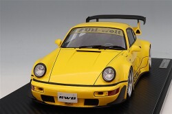 Ignition Model IG3949 1/18 RWB Porsche 964 Yellow - image 1