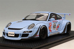 Ignition Model IG3958 1/18 RWB Porsche 997 Light Blue - image 1