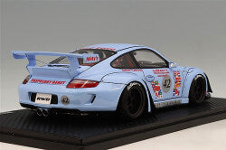 Ignition Model IG3958 1/18 RWB Porsche 997 Light Blue - image 3