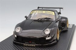 Ignition Model IG4037 1/18 RWB Porsche 993 Black - image 1