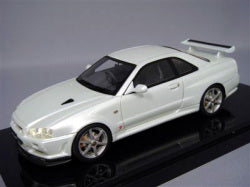 Kyosho BBR K04011W 1/43 Nissan Skyline GT-R V-Spec II R34 White - image 1