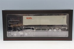 Kyosho KS03939A 1/43 UD Quon GK Nippon Trex Container Semi-Trailer Black/OOCL Container - image 1